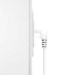 Hama 00221102 napájecí síťový kabel bílá 5 m