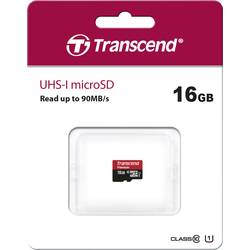 Transcend Premium paměťová karta microSDHC Retail 16 GB Class 10, UHS-I