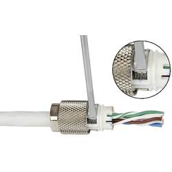 Metz Connect Zubehör Telefone BTR kabelová spojka třídy FA cat. 7A 130863-02-E adaptér počet pólů: 8 Počet pólů 8 kov 1 ks