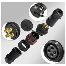TRU COMPONENTS 1094581 adaptér pro kulatý faston, 1 ks