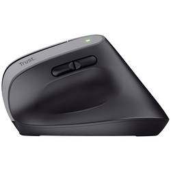 Trust Bayo+ optická ergonomická myš, přenos Bluetooth®, 6 tlačítko, 800 dpi, 1200 dpi, 1600 dpi, 2400 dpi, černá