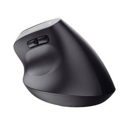 Trust Bayo+ optická ergonomická myš, přenos Bluetooth®, 6 tlačítko, 800 dpi, 1200 dpi, 1600 dpi, 2400 dpi, černá