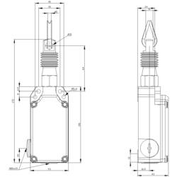 Siemens 3SE71202DD01 3SE7120-2DD01 lankový spínač IP65 1 ks