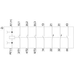 Siemens 3RT2026-1BB44 stykač 3 spínací kontakty 690 V/AC 1 ks