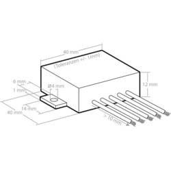 Kemo M031N mono zesilovač hotový modul 5 V/DC, 6 V/DC, 9 V/DC, 12 V/DC 3.5 W