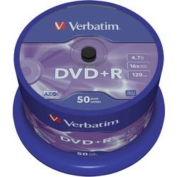 Verbatim 43550 DVD+R 4.7 GB 50 ks vřeteno
