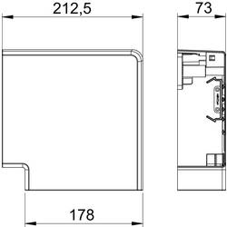 OBO Bettermann 6274620 montážní příslušenství (š x h) 170 mm x 70 mm 1 ks čistě bílá