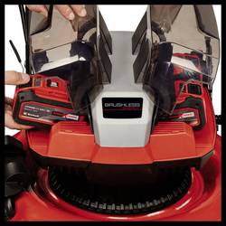 Einhell Power X-Change GE-CM 36/48 Li M-Solo akumulátor Akumulátorová sekačka bez nabíječky, bez akumulátoru šířka sekání 48 cm Určen pro 1000 m²