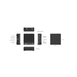 Minix mini PC (HTPC) NEO Z300 ZERO db Intel® Core™ i3 N300 16 GB RAM 512 GB SSD Intel UHD Graphics Win 11 Pro NEO Z300-0db (512GB)