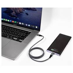 Smrter Nabíjecí kabel USB USB-C ® zástrčka 1 m antracitová MAGNETO_C2C_AT_R