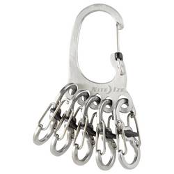NITE Ize karabina na klíče KLKBF-11-R6 BigFoot Locker KeyRack nerezová ocel 1 ks