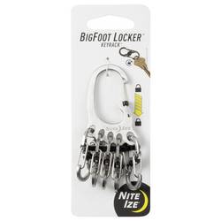 NITE Ize karabina na klíče KLKBF-11-R6 BigFoot Locker KeyRack nerezová ocel 1 ks