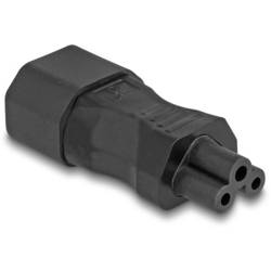 Delock 80468 síťový adaptér IEC C5 spojka - zástrčka C14 černá 0 mm 1 ks Bag