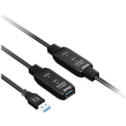 club3D USB kabel USB 3.2 Gen1 konektor rj45 15.00 m černá CAC-1406