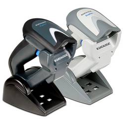 Datalogic GM4200-BK-433K1 bezdrátový skener čárového kódu bezdrátové 1D Linear Imager černá, šedá ruční skener vč. stojánku USB, RS232