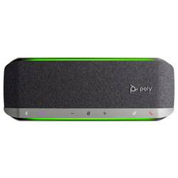 HP Poly Sync 40 MS Teams Speakerphone konferenční reproduktor stříbrná