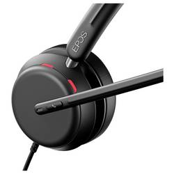 EPOS IMPACT 860 Headset otevřená (On Ear) kabelová stereo černá headset telefon