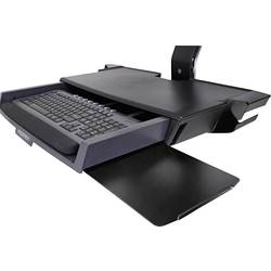 Ergotron držák na zeď pro monitor StyleView Sit-Stand Combo 1 Displej: (s) 25,4 cm (10) - 61 cm (24) hliník (leštěný) nastavitelná výška, odkládací místo na