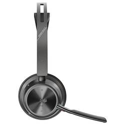 HP Poly Voyager Focus 2 Microsoft Teams Certified Headset otevřená (On Ear) Bluetooth® stereo černá Potlačení hluku headset Počítače
