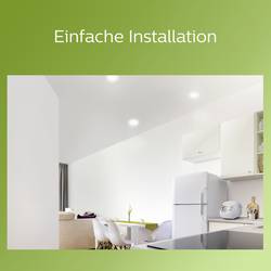 Philips 8720169308121 Diamond vestavné svítidlo, LED, 2.2 W, bílá