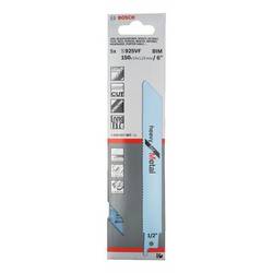 Bosch Accessories 2608657407 Pilový plátek do pily ocasky S 925 VF - Heavy for Metal Délka řezacího listu 150 mm 5 ks
