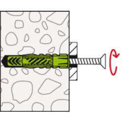 Fischer 532706 UX Green 8 x 50 R K NV univerzální hmoždinka 50 mm 8 mm 1 sada