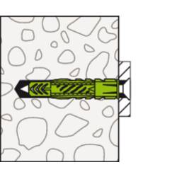 Fischer 532706 UX Green 8 x 50 R K NV univerzální hmoždinka 50 mm 8 mm 1 sada