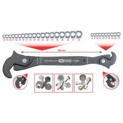 KS Tools 1140055 114.0055 Jednoruční multifunkční klíč Délka klíče (cm) (jen pro nadpis) 14 - 32 mm
