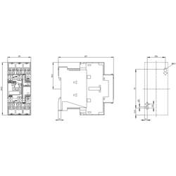 Siemens 3RT2027-2BB40 stykač 3 spínací kontakty 690 V/AC 1 ks