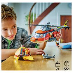 60503 LEGO® CITY Vrtulníky pobřežní stráže (60503); sada pro výstavbu a hráz