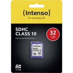 Intenso 3411480 karta SDHC 32 GB Class 10