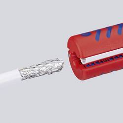 Knipex 16 60 100 SB odizolovací nástroj Vhodné pro odizolovací kleště koaxiální kabel, Kulaté kabely 4.8 do 7.5 mm