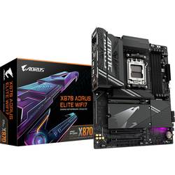 Gigabyte X870 A ELITE WIFI7 AM5 ATX MB Základní deska Socket (PC) AMD AM5 Tvarový faktor ATX Čipová sada základní desky AMD® X870