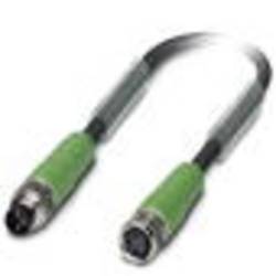 Phoenix Contact SAC-3P-M 8MS/ 3,0-PUR/M 8FS SH připojovací kabel pro senzory - aktory, 1455298, piny: 3, 3.00 m, 1 ks