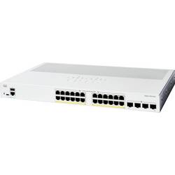 Cisco C1200-24P-4G CISCO Catalyst 1200 24-port GE PoE 4x1G síťový switch 56 GBit/s funkce PoE