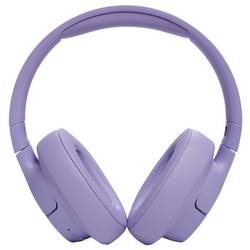 JBL Tune 720BT sluchátka uzavřená (Over Ear) Bez kabelu, Bluetooth®, kabelová stereo nachová regulace hlasitosti, Vypnutí zvuku mikrofonu Hi-Fi