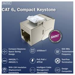 Digitus RJ45 vestavný modul Keystone CAT 6A 1 ks