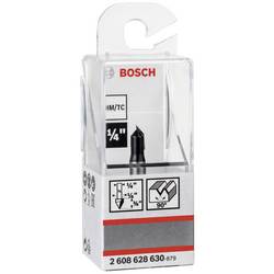 Bosch Accessories 2608628630 drážkovací fréza, karbid wolframu , Délka 45 mm, Vnější Ø 6.3 mm, Pracovní délka 9.20 mm, Ø hřídele 6.35 mm, 1 ks