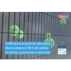 tesa 55297-00000-00 ochranná síť proti pylu (š x v) 1200 mm x 2400 mm antracitová 1 ks