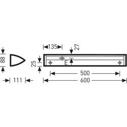 Trilux 6689040 6651 #6689040 LED stropní svítidlo LED 11 W bílá