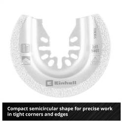 Einhell 708086 Sägeblatt halbrund DIA, 65mm diamant #####Sägeblatt 65 mm 65 mm 1 ks