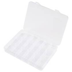 TRU COMPONENTS TC-SG18-012 krabička na malé součástky (d x š x v) 200 x 160 x 30 mm přihrádek: 18 variabilní rozčlenění Obsah 1 ks