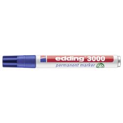 Edding e3000 4-3000003 permanentní popisovač modrá Vodotěsné: Ano