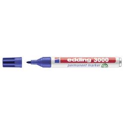 Edding e3000 4-3000003 permanentní popisovač modrá Vodotěsné: Ano