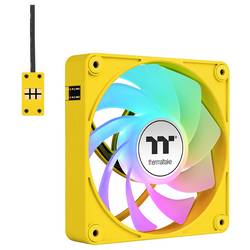 Thermaltake CT120 EX Reverse ARGB Sync PC Cooling Fan Bumblebee 3 Pack PC větrák s krytem žlutá (š x v x h) 120 x 120 x 25 mm
