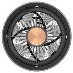 Thermaltake UX150-L ARGB Air cooler Black chladič procesoru s větrákem Intel® 1851, Intel® 1150, Intel® 1151, Intel® 1155, Intel® 1156, Intel® 1200, Intel® 1700
