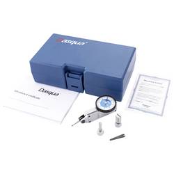 Dasqua 5221-1129-A Nárazuvzdorné měřicí hodiny s kontrolním měřítkem 0.8 mm Odečet: 0.01 mm