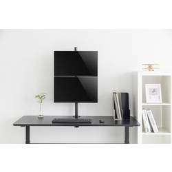 SpeaKa Professional rameno na monitory SP-MM-420 2 Displej: (s) 33,8 cm (13,3) - 81,3 cm (32) černá naklápěcí, nakláněcí, otočný, nastavitelná výška