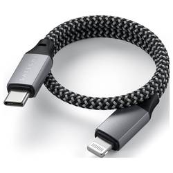 Satechi USB kabel USB 2.0 USB-C ® zástrčka, Apple Lightning konektor 0.25 m antracitová ST-TCL10M