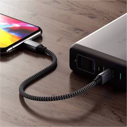 Satechi USB kabel USB 2.0 USB-C ® zástrčka, Apple Lightning konektor 0.25 m antracitová ST-TCL10M